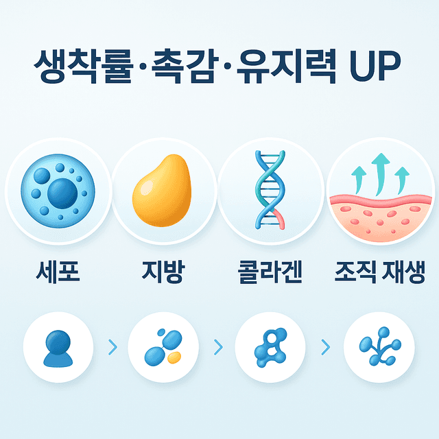 줄기세포 가슴성형 일러스트